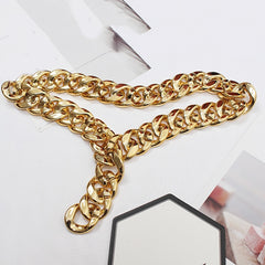 Premium Oversized Gold Chain Belt