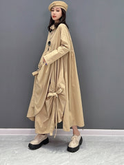 Claire Oversized Twisted Ribbon Dress