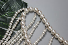 Premium Handmade Pearl Dreams Chain Belt