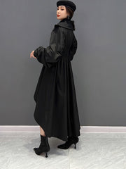 Layla Lapel Dress Coat Hybrid